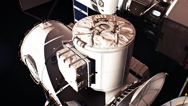 NASA image: Gateway Close-up - Airlock Module 02
